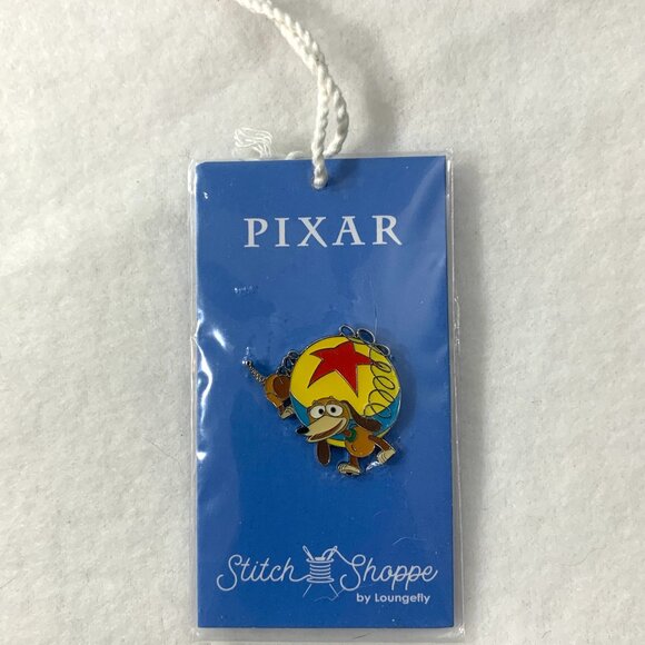 Disney Loungefly Stitch Shoppe Pin Pixar Luxo Ball Slinky Dog Toy Story New - Picture 1 of 2
